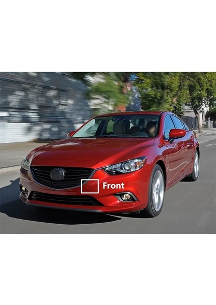 Gümüş Arka Sağ Stil Mazda 6 Atenza Sedan Için Ön Arka Tampon Çekme Kancası Kapağı Çekme Göz Kapağı (Yurt Dışından) modelleri