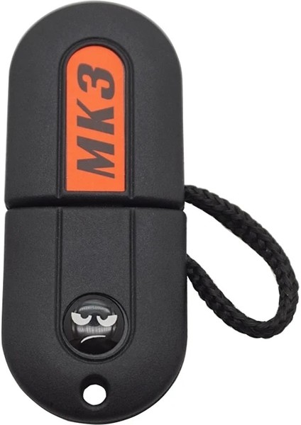 Mk3 Stili Metal Anahtarlı Xinyuexin Hap Anahtar Kabuk Fob Vw Için Fit 16V Vr6 Tdı Mk2 Golf G60 Anahtar HU49 Kesilmemiş Bıçak ile LED Aydınlatma Anahtarı Hiçbir Logo Araba Styling (Yurt Dışından)