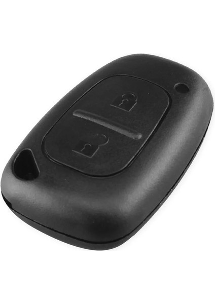 Dandkey 2 Düğme Uzaktan Araba Anahtarı Kabuk Renault Trafic Vauxhall Opel Master Vivaro Nissan Primastar Fob Kılıf Kapak Hiçbir Bıçak (Yurt Dışından)