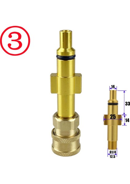 Lavor Tarzı Için Basınçlı Yıkayıcı Hızlı Bağlantı "püskürtme Tabancası Değnek Lance Bayonet Adaptörüne" Karcher Bosch Ar Elitech Nilfisk Dönüştürücü Için (Yurt Dışından)