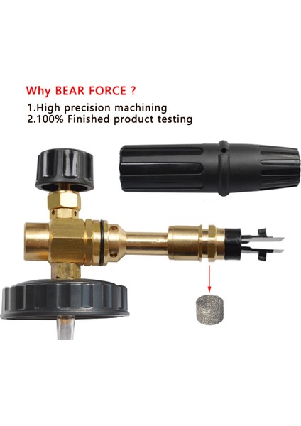 1-4 Hızlı Bağlantı Stili Yüksek Basınçlı Sabun Köpürtücü Kar Köpük Mızrak Karcher Bosch Interskol Elitech Lavor Için Köpük Nozul Köpük Jeneratörü Basınçlı Yıkama (Yurt Dışından) indirimleri