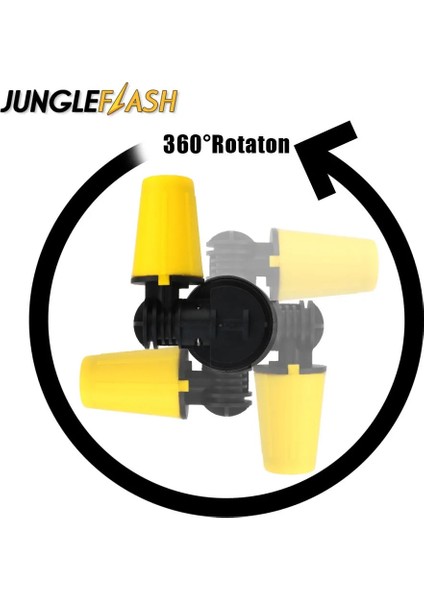 Sarı Stil Jungleflash Araba Yıkama Döner Meme Karcher K Yüksek Basınçlı Tabanca Temizleyici Köpük Yıkama Kamyonu Off Road Motosiklet Aksesuarları (Yurt Dışından)