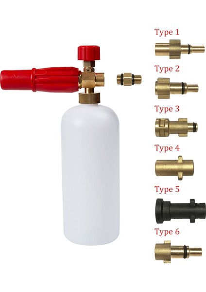 Turuncu Tarzı Yüksek Basınçlı Yıkayıcı Kar Köpüğü Lance Köpük Nozulu Köpük Jeneratörü Köpük Tabancası Karcher Için Bosch Için Lavor Için Black Decker Için (Yurt Dışından) fiyatları