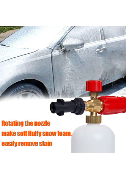 Turuncu Tarzı Yüksek Basınçlı Yıkayıcı Kar Köpüğü Lance Köpük Nozulu Köpük Jeneratörü Köpük Tabancası Karcher Için Bosch Için Lavor Için Black Decker Için (Yurt Dışından) fırsatları