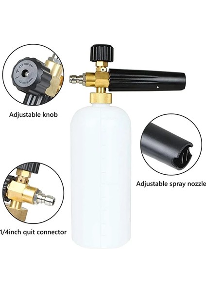 Sarı Stil Araba Yıkama Köpüğü Tabancası Nozul Köpük Topu Köpük Jeneratörü, Karcher Lavor Interskol Elitech Huter Gerni Stihl Için Yüksek Basınçlı Yıkayıcı (Yurt Dışından) indirimleri