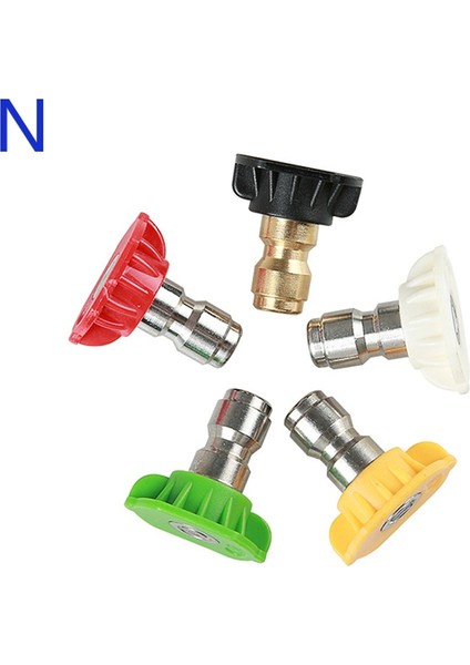5 Nozul Ucu Stili Basınçlı Yıkayıcı Hızlı Bağlantı "püskürtme Tabancası Değnek Lance Bayonet Adaptörüne" Karcher Için Hızlı Bağlantı Kesme Serbest Bırakma Tertibatı (Yurt Dışından)