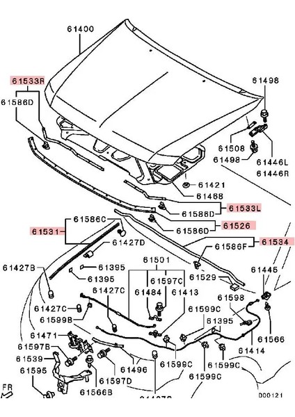 Sol Çamurluk Kauçuk Tarzı 1 Parça Kaput Kauçuk Conta Pajero Bonnet Için Kauçuk Şerit Montero Için Vücut Tarafı Kauçuk Klipsler Shogun V93 V97 V98 V95 (Yurt Dışından) fırsatları