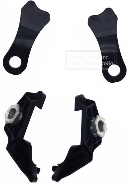 2 Adet Tarzı Car Front Headlight Headlamp Repair Kit Bracket Clip For Bmw 5 Series E60 E (Yurt Dışından) indirimleri
