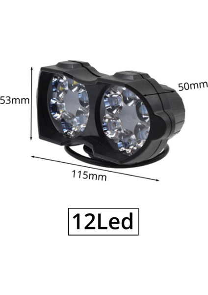 12 LED Tarzı Araba Oto Motor Çalışma Işık Çubuğu 9led 18LED 10W 25W Sis Noktası Beyaz Far Çalışma Işıkları Dc 12V 24V Dış Aydınlatma Kafa Lambaları (Yurt Dışından)