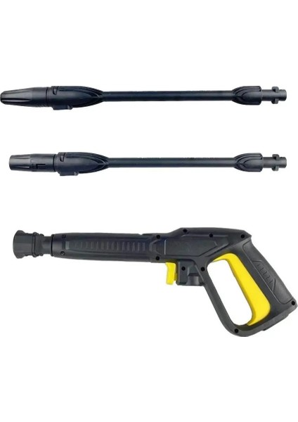 Gümüş Tarzı Jet ve Turbo Püskürtme Lance Değnek Temizleme ile Karcher K Serisi Basınçlı Yıkama Için Araba Yıkama Tabancası Yedek Tabanca (Yurt Dışından)