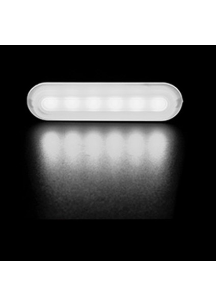 12V 24W Beyaz 6led Araba Kamyon Sis Işık Lambası Off-Road Güvenlik Acil Sinyal LED Işık Çubuğu Çalışma Lambası Sürüş Sis Farları (Yurt Dışından)