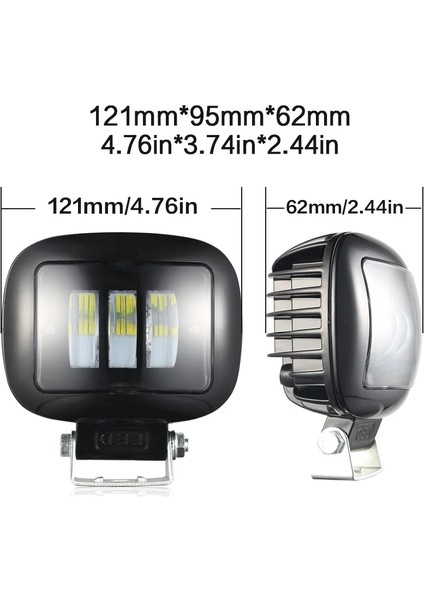 1 Adet Tarzı W LED Bar Led'ler Araba Farı Sis Farı Otomatik Off Road Için 4x4 Jeep Suv Motosikletler Için Kamyon Kamyonet Vagonu Utb (Yurt Dışından) indirimleri