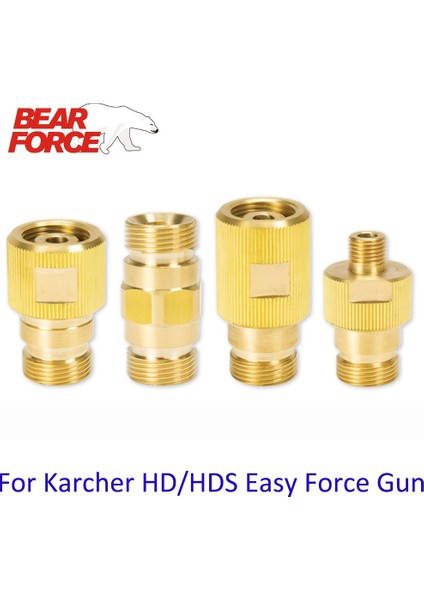 Renksiz Stil Basınçlı Yıkayıcı Pirinç Konnektör Uydurma Araba Yıkama Adaptörü Bağlantısı Karcher Hd Hds Kolay Kuvvetli Püskürtme Tabancası Lance Hortumu M22 (Yurt Dışından) fiyatları