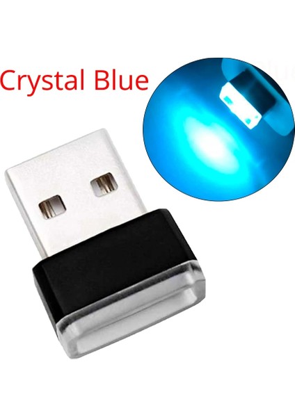 Beyaz 1x Yeni Tragbare Mini USB Işık LED Modelleme Araba Ortam Işığı Neon Iç Işık Araba Takı Tüm Arabalar Için 5 Tür Işık Renkleri (Yurt Dışından)