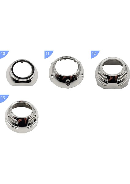9 Numara Stili Araba Styling 3.es Projektör Lens Örtüleri Kolay Kurulum Koito Q5 Bi-Xenon Sakladı Projektör Örtüsü Maske Lhd Rhd Far Sakladı (Yurt Dışından)