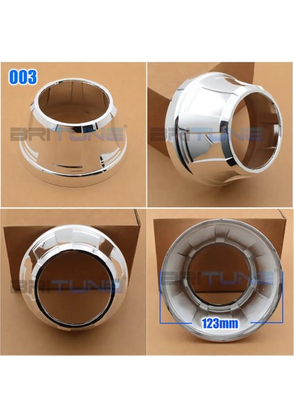 No.8 Stili Hella 3r G5KOITO Q5 Lens Için 3.rojector Örtüleri Bi-Xenon Far Çerçeve Güçlendirme Lensler Araba Işıkları Aksesuarları Kapakları (Yurt Dışından) indirimleri