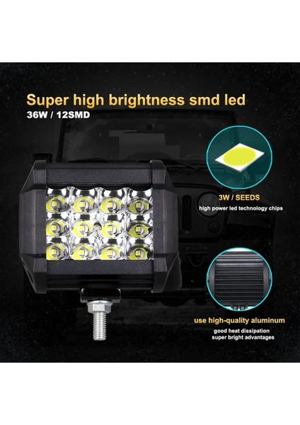 1 Adet 72W LED Çubuk Stili Nlpearl 12V 24V LED Işık Çubuğu Spot Taşkın Işın Offroad 4x4 Araba Sürüş Çalışma Işığı Kamyon Tekne 4WD Atv Uaz Barra LED Farlar (Yurt Dışından) modelleri