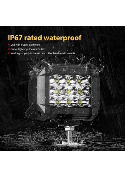 1 Adet 72W LED Çubuk Stili Nlpearl 12V 24V LED Işık Çubuğu Spot Taşkın Işın Offroad 4x4 Araba Sürüş Çalışma Işığı Kamyon Tekne 4WD Atv Uaz Barra LED Farlar (Yurt Dışından) indirimleri