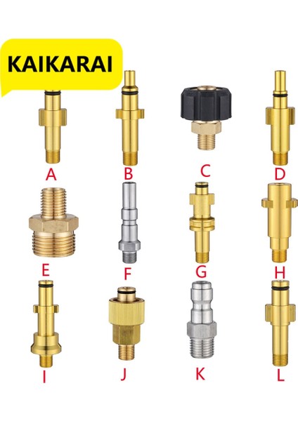 Xiyu Shop Beyaz Stil Metal Adaptör Köpük Memesi Köpük Tabancası Nilfisk Stihl Karcher Bosche Zanaatkar Kew Gerni Parkside Için Yüksek Basınçlı Sabun Köpürtücü (Yurt Dışından)