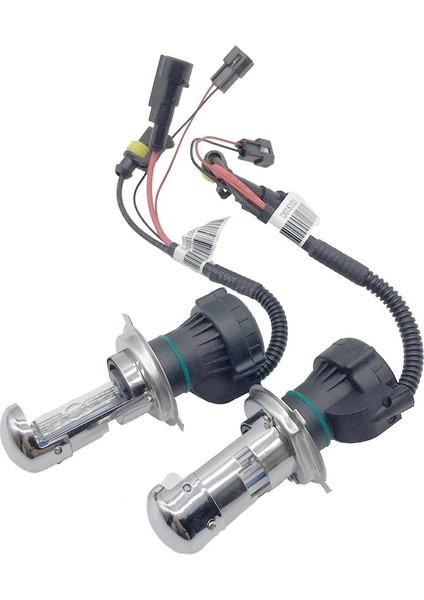 4300K ​​tarzı 2 Adet Ampuller Araba Ampulleri Hıd H4 Xenon Kiti Hilo Işın 12V 55W Far Hıd Xenon Kiti Lamba Far Xeon Hk 6000K 8000K Bi-Xenon (Yurt Dışından)