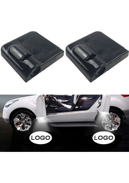Nissan Için 1 Adet Kablosuz Araba Kapısı Karşılama LED Lazer Projektör Logo Hayalet Gölge Işıkları LED Arabalar Kapı Gölge Işığı Lazer Amblem Lambaları Kitleri (Yurt Dışından)