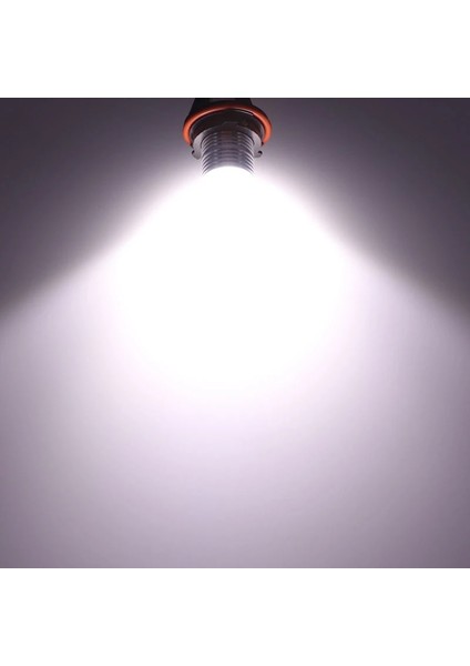 Beyaz 2 Adet LED Araba Angel Eyes Işaretleyici Işıklar Ampuller Bmw E39 E53 E60 E61 E63 E64 E65 E66 E x M5 Hata Ücretsiz 2X5W (Yurt Dışından)