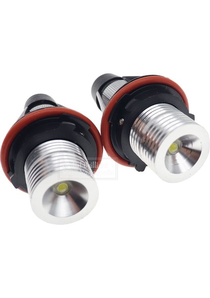 Beyaz 2 Adet LED Araba Angel Eyes Işaretleyici Işıklar Ampuller Bmw E39 E53 E60 E61 E63 E64 E65 E66 E x M5 Hata Ücretsiz 2X5W (Yurt Dışından) modelleri