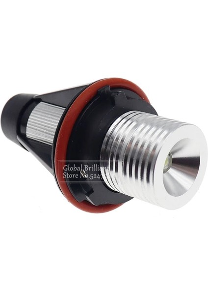 Beyaz 2 Adet LED Araba Angel Eyes Işaretleyici Işıklar Ampuller Bmw E39 E53 E60 E61 E63 E64 E65 E66 E x M5 Hata Ücretsiz 2X5W (Yurt Dışından) fırsatları