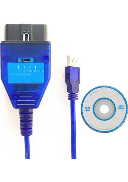 FT232RQ Stili Vag Kkl 409 Için Fiat Ftdı FT232RL FT232RQ Obd2 USB Arayüzü Için Vag 409 Kkl Araba Ecu Tarayıcı Kabloları 4 Yollu Anahtarı (Yurt Dışından) modelleri