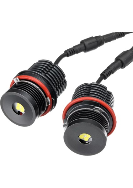 40W 1 Çift 1 Çift LED Angel Eyes Işaretleyici Işıkları LED Angel Eyes Halo Halka Işaretleyici Ampul Bmw X5 E39 E53 E60 E63 Için Değiştirme (Yurt Dışından) modelleri