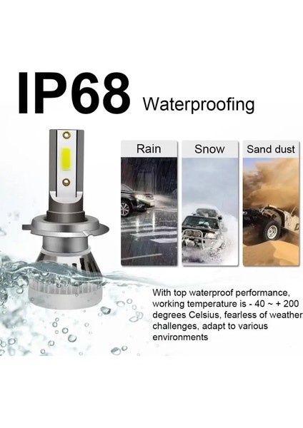 NO.26000 Stili 6000K Soğuk Beyaz 2 x H7 LED Far Dönüşüm Kiti Cob Ampul 120W Lm Beyaz Yüksek Powek Araba Far Ampülleri (Led) Araba Işıkları (Yurt Dışından) modelleri