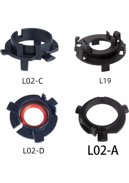 L05 Stili 2 Adet H1 H7 LED Far Soket Adaptörü Araba LED Soket Tabanı Oto LED Ampul Sahipleri LED Ön Far Kiti (Yurt Dışından) modelleri