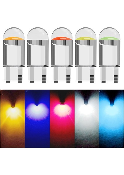 10 Adet Mavi Ar LED Cob Ampul T10 W5W Sinyal Işığı 12V 7500K Beyaz Oto Iç Kubbe Okuma Plaka Lambaları Kama Yan Ampuller (Yurt Dışından) fiyatları