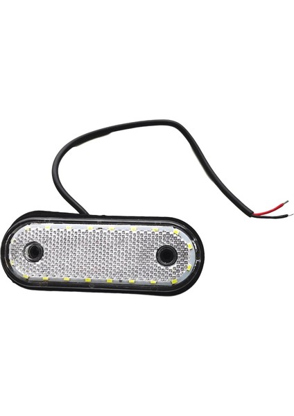 24V Tarzı Kehribar LED Amber Kırmızı Beyaz Yan Işaret Işığı 24V Boşluk Lambası Karavan Araba Kamyon Römork Traktör Kamyon Kamyonet Için 12V Işıkları (Yurt Dışından)