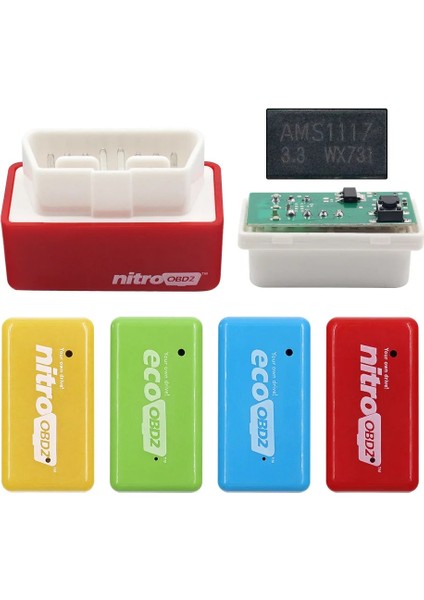 2 Borad Dizel Tarzı Eco Nitro Ecoobd2 Nitro %15 Yakıt Tasarrufu Daha Fazla Güç Ayarlama Kutusu Nitro Obd2 Eco Obd2 Dizel Benzin Benzinli Araba Fişi ve Sürücüsü (Yurt Dışından)