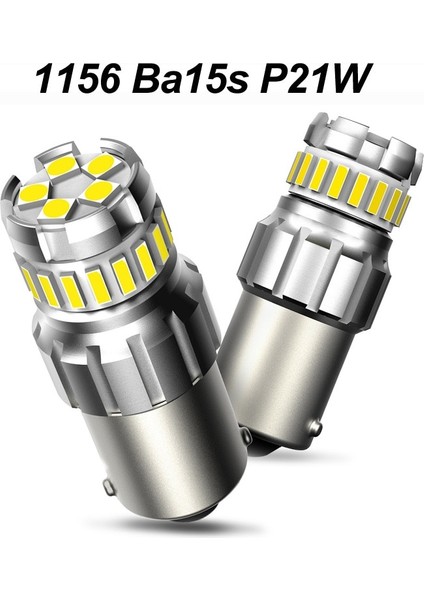 1156 BA15S P21W Baw LED T15 W16W P27W W21W LED Ampul BAY15D P LED Oto Sinyal Lambası Fren Ters Araba Işık (Yurt Dışından)