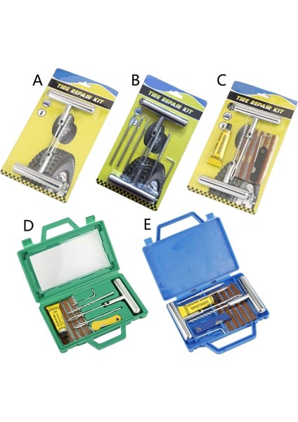 11 Adet Tarzı Lastik Şeritler ile Oto Araba Lastik Tamir Aletleri Kiti Tubeless Lastik Delinme Saplama Fişi Kamyon Motosiklet Off-Road T21E Için Set (Yurt Dışından) fiyatları