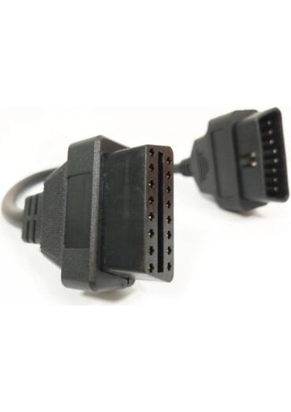 100CM Tarzı Uzun cm Araba Obd2 Uzatma Kablosu Obdıı Obd 2 Eobd Kadın Araba Teşhis Aracı Için Erkek Konektörü Uzatın (Yurt Dışından) indirimleri