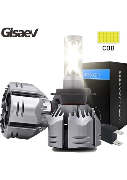 H8 H11 Stili R11 W 9000LM H4 H7 Araba LED Far Ampülleri Aydınlık Oto LED Kafa Lambası Cob Hyundai Nfsonatasonata 12V 24V (Yurt Dışından)