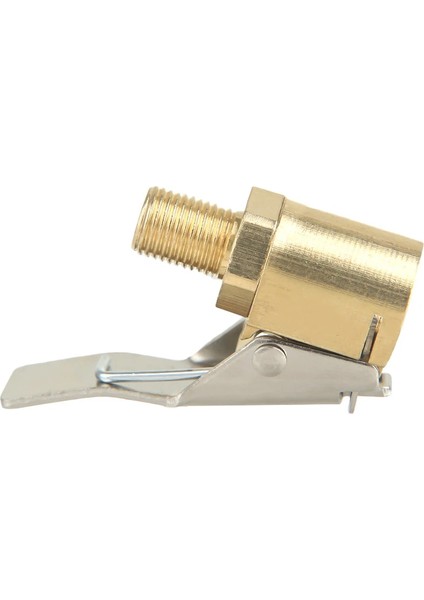Altın Tarzı 1 Adet 8mm Araba Oto Lastik Tekerlek Lastik Hava Chuck Şişirme Pompası Vana Klip Kelepçe Konnektör Adaptörü Lastik Tamir Araçları (Yurt Dışından)
