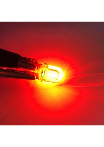 Sarı Yeni Varış T10 Cob LED Oto Silikon Kristal LED Genişlik Lambası W5W Araba Aksesuarları Lisans Kama Okuma Plakası Işık (Yurt Dışından) indirimleri