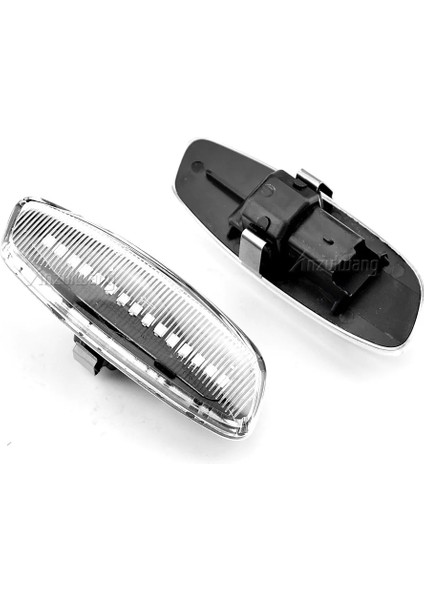 Kristal Beyazı Citroeoupe Picasso X7 Ds3 Ds4 Peugeot Rcz Için Dinamik LED Dönüş Sinyali Göstergesi Sıralı Flaşör Işığı (Yurt Dışından)