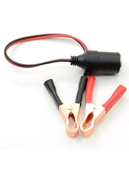 Otomatik Atlama Başlatıcı Stili Araç Akü Terminali Klipsli Çakmak Kelepçesi Güç Soketi Adaptörü Fiş Tekne 12V Otomatik USB Şarj Cihazı (Yurt Dışından)
