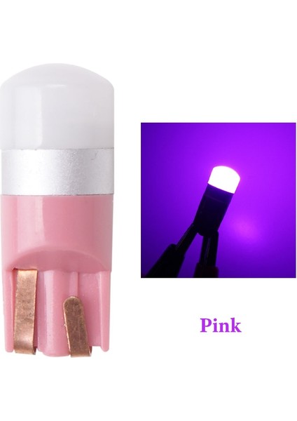 12V Tarzı Pembe 1x T10 LED W5W LED Kamyon Araba Motoru LED Smd Dome Gümrükleme Işığı Lisans Plaka Işığı Iç Okuma Lambası (Yurt Dışından)