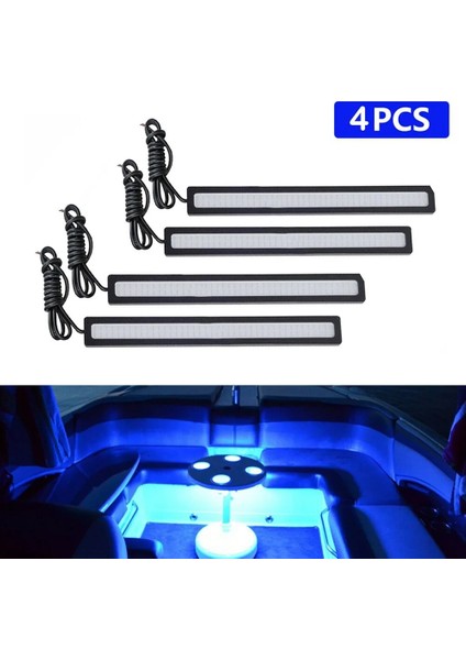 .7 Inç Mavi LED Işık Deniz Sınıfı Büyük Süper Parlak 12 Volt LED Nezaket Işıkları Araba Aksesuarları Tekne Işık Sinyal Lambası (Yurt Dışından)