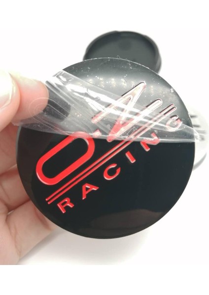 Siyah Ck Stili Olor Oz Racing M582 Jant Göbekleri Jantlar Kapak Amblem Göbek Rozeti Toz Geçirmez (Yurt Dışından) indirimleri