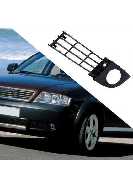 Siyah R Stili Lr Sis Işık Lambası Grill Grille Kapak Mesh Değiştirme Baffle Olmadan Audi A Sis Lambası Kutusu Için 4bt 4bt (Yurt Dışından) fırsatları