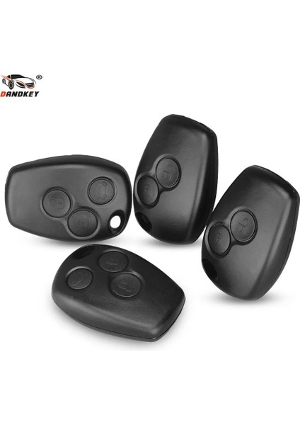 3 Düğme Dandkey 2b 3b Anahtar Kutu Renault Megane Modus Espace Laguna Duster Logan Dacıa Sandero Fluence Clio Kango Nıssan Almera Için (Yurt Dışından) modelleri