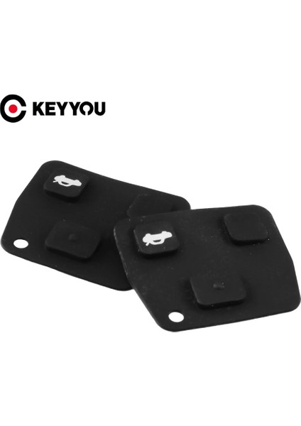 2 Düğme Keyyou Toyota Aveorolla Için Lexus Rav4 Için Yedek Araba Anahtarı Kapağı Siyah Silikon Kauçuk Tamir Koruyucu Kapak Düğmeleri (Yurt Dışından) fırsatları