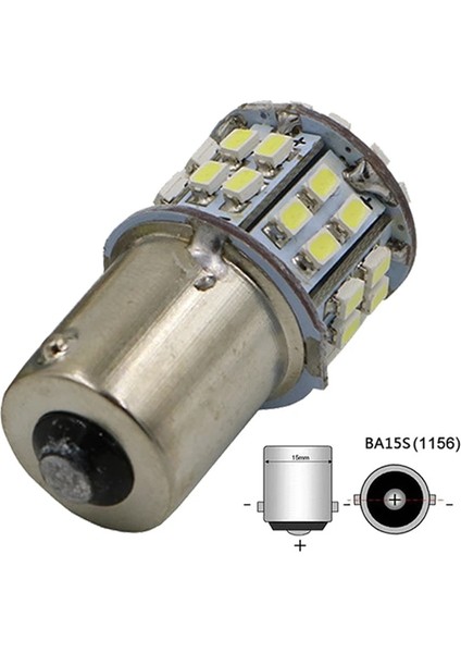 12V Sarı Stil NO.1157 Beden Baw S Smd Dc 12V 24V BAY15D LED Araba Fren Park Kuyruk Lambaları Rezerv Sis Lambaları (Yurt Dışından)